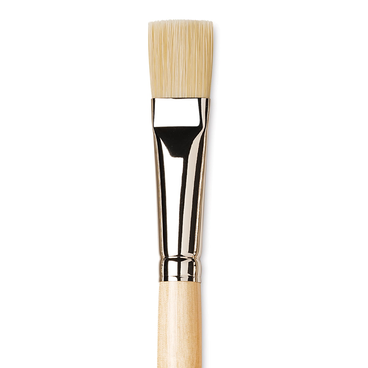 FAIOIN 6 Pcs Premium Stencil Paint Brush Acrylic Paint Brush Set Wood  Handle Brush Painting Drawing Supplies Pro Paint Brush 