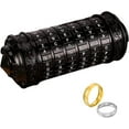 thumbnail image 1 of Da Vinci Code Mini Cryptex Metal Lock for Hiding Jewelry, Wedding Gifts, Valentine's Day and Christmas Gift Bronze Puzzle, 1 of 5