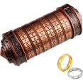 thumbnail image 1 of Da Vinci Code Mini Cryptex Metal Lock for Hiding Jewelry, Wedding Gifts, Valentine's Day and Christmas Gift Bronze Puzzle, 1 of 5