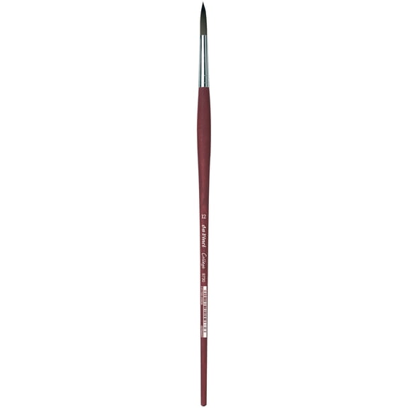 da Vinci COLLEGE Student Brush, Synthetic, Acrylic & Oil, Round, Series 8730, Size 12