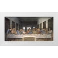 thumbnail image 1 of Da Vinci, Leonardo 14x9 White Modern Wood Framed Museum Art Print Titled - L ultima cena, 1 of 4