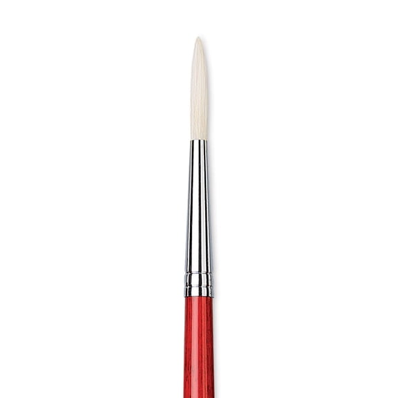 Da Vinci Maestro 2 Hog Bristle Brush - Long Round, Long Handle, Size 6