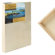 Da Vinci Pro Birch Wood Panel 2-1/2" Deep   24x36" 2-Pack - Fine Textured, Warp Resistant, Lightweight & Rigid   Perfect for Mounting Sanded Pastel or Watercolor Paper, Linen or Canvas