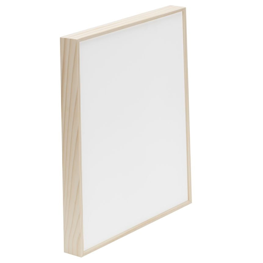 Da Vinci Pro Liquid Art Canvas Multi-Media Panels For High Flow Fluid Acrylics, Glazing Liquids, Pouring Mediums, Encaustics, Resin Paints, And Alcohol-Based Ink - [1.5" Deep, 18x24" Panel]