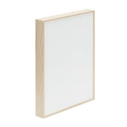 Da Vinci Pro Liquid Art Canvas Multi-Media Panels For High Flow Fluid Acrylics, Glazing Liquids, Pouring Mediums, Encaustics, Resin Paints, And Alcohol-Based Ink - [1.5" Deep, 6x6" Panel]