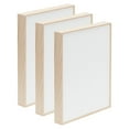 thumbnail image 1 of Da Vinci Pro Liquid Art Multi-Media Panel 6x6", 1-1/2" Deep Gesso Board with Natural Wood Frame, Raised Lip Wood Canvas Panel Ideal for Artists Using High Flow Acrylics and Alcohol-Based Dyes, 1 of 7
