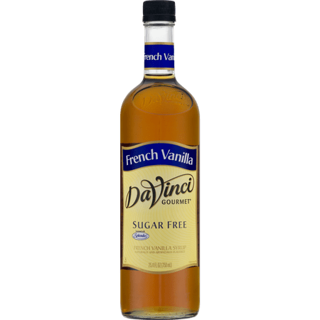 Da Vinci Sugar Free Syrup, French Vanilla, 750 mL (Glass)