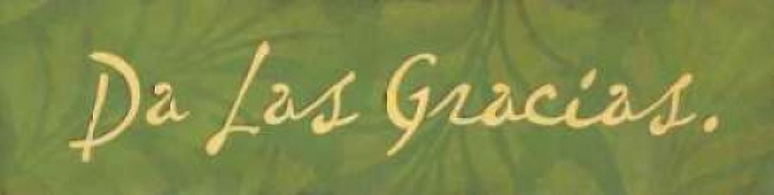 Da las Gracias Canvas Art - Stephanie Marrott (12 x 36)