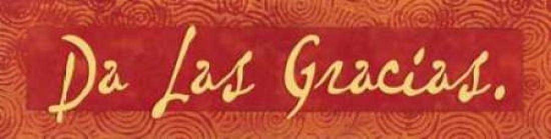Da las Gracias Canvas Art - Stephanie Marrott (8 x 24)