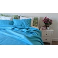 thumbnail image 1 of DaDa Bedding Gentle Wave Turquoise Teal Blue Lagoon Lightweight Quilted Bedspread Set (LH3000), 1 of 9