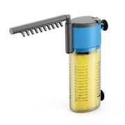 Aqua Dream 53 GPH 3-in-1 Internal Filter Pump Yellow Ultra Quiet, Adjustable Flow Fish Tank Oxygen Filter
