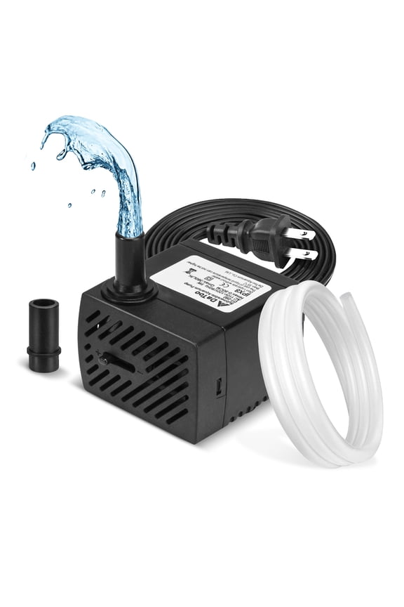 95GPH 5W Small Submersible Water Pump Mini Fountain Pump Ultra Quiet For Aquarium Fish Tank Pond Statuary Hydroponics