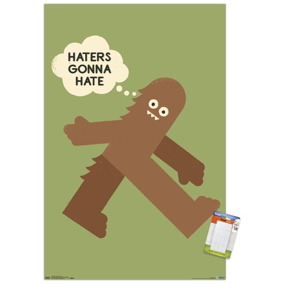 DaVid Olenick - Bigfoot Wall Poster, 14.725" x 22.375"