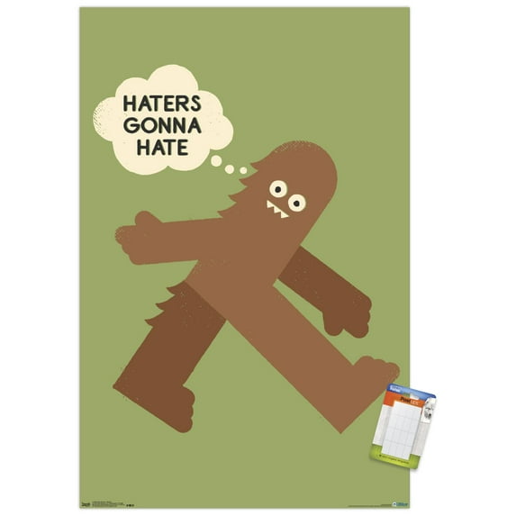 DaVid Olenick - Bigfoot Wall Poster, 14.725" x 22.375"