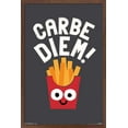 thumbnail image 1 of DaVid Olenick - Carbs Wall Poster, 14.725" x 22.375", Framed, 1 of 5