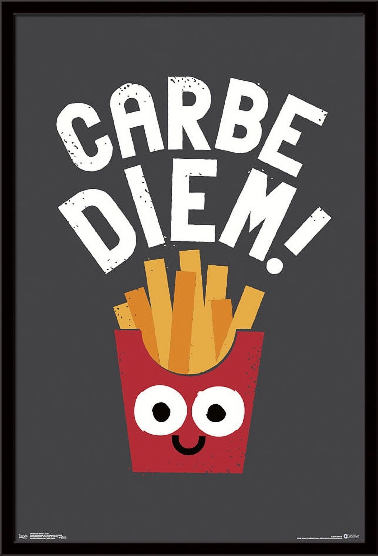DaVid Olenick - Carbs Wall Poster, 22.375" x 34", Framed
