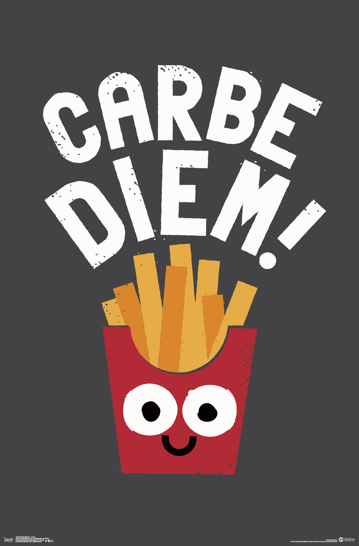 DaVid Olenick - Carbs Wall Poster, 22.375" x 34"