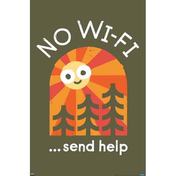 DaVid Olenick - Distress Signal Wall Poster, 22.375" x 34"