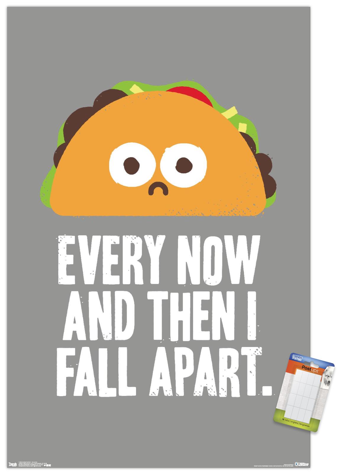 DaVid Olenick - Taco Fail Wall Poster, 14.725" x 22.375"