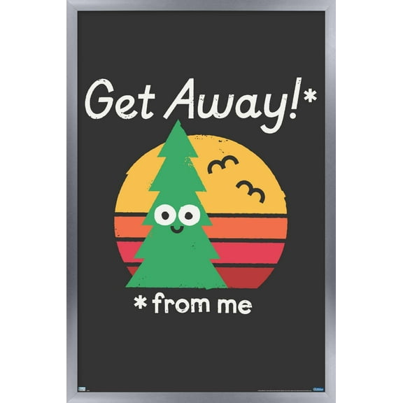 DaVid Olenick - Take a Hike Wall Poster, 14.725" x 22.375", Framed