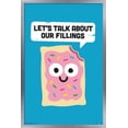 thumbnail image 1 of DaVid Olenick - Talk About It Wall Poster, 14.725" x 22.375", Framed, 1 of 5