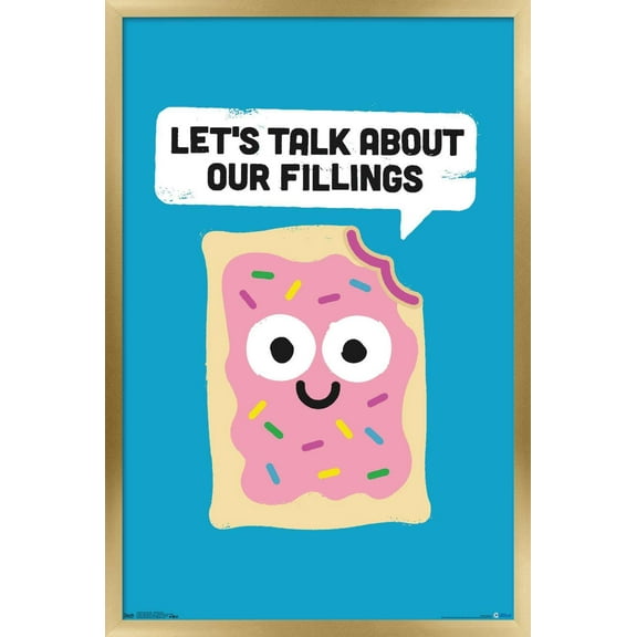 DaVid Olenick - Talk About It Wall Poster, 14.725" x 22.375", Framed