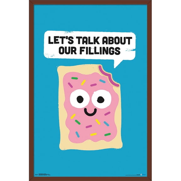 DaVid Olenick - Talk About It Wall Poster, 22.375" x 34", Framed