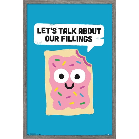 DaVid Olenick - Talk About It Wall Poster, 22.375" x 34", Framed