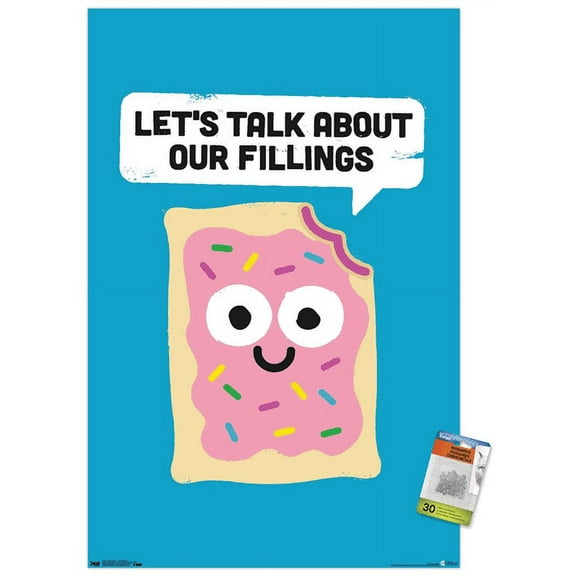 DaVid Olenick - Talk About It Wall Poster with Push Pins, 22.375" x 34"