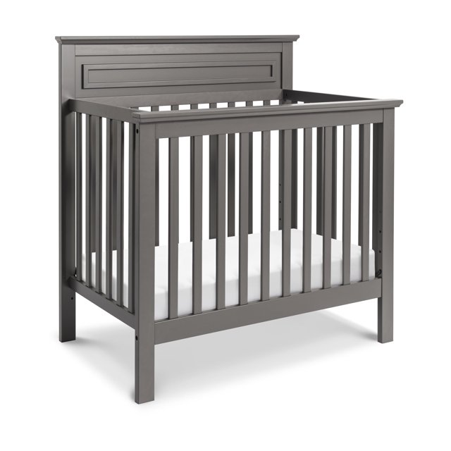 DaVinci Autumn 4in1 Convertible Mini Crib in Slate, Greenguard Gold