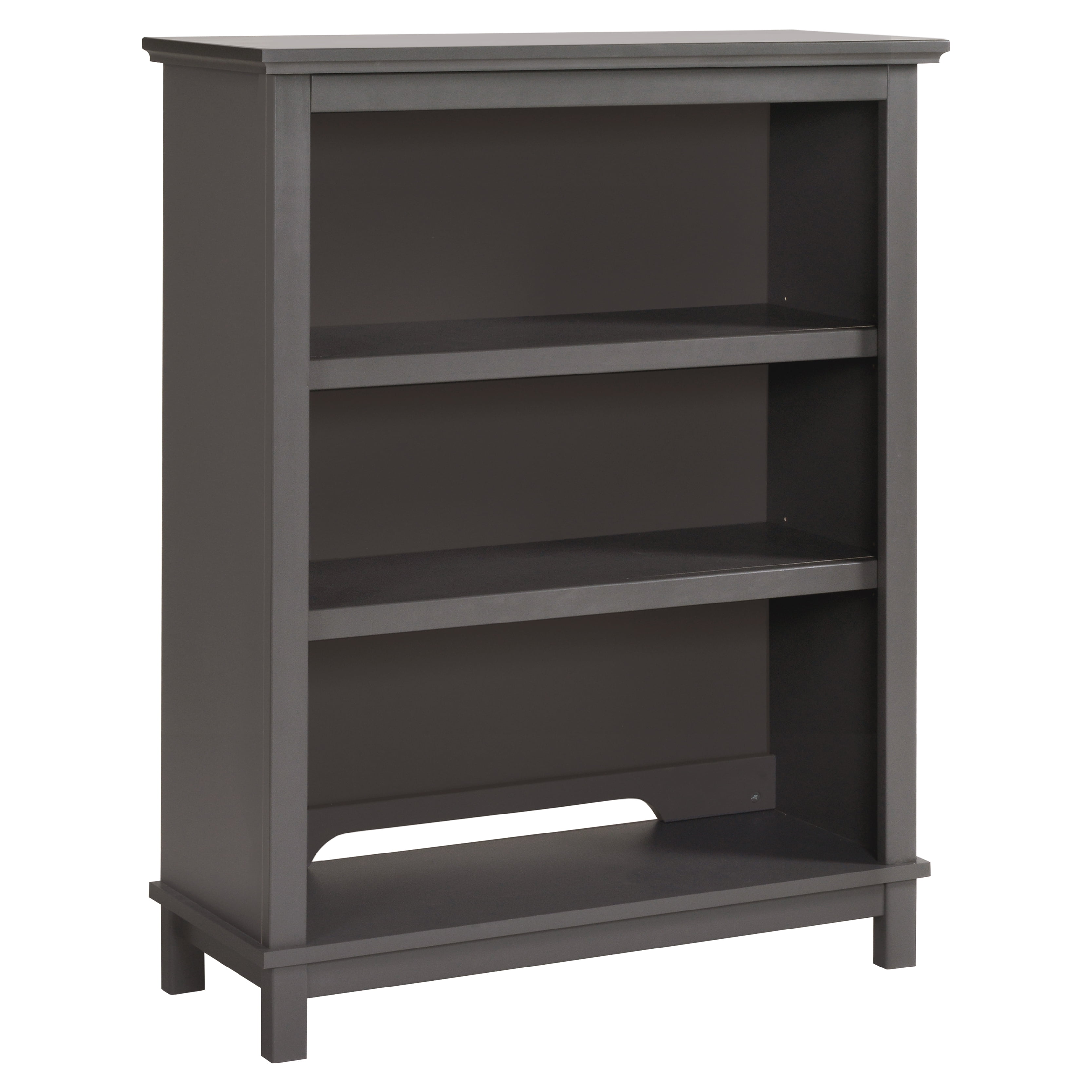 Slate Adjustable Kids Bookcase with Hutch Conversion