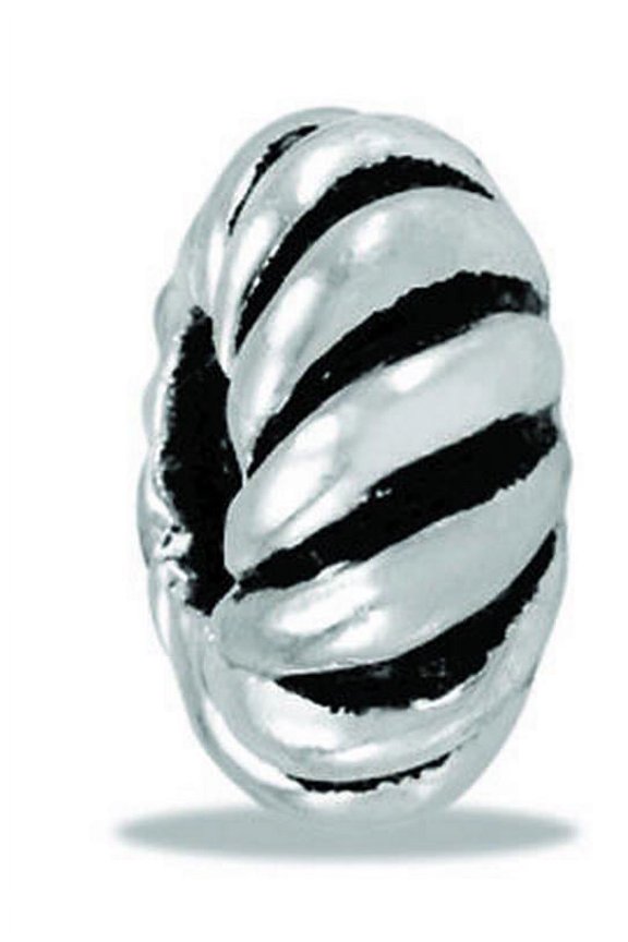 DaVinci Bead Silver Spiral - Jewelry Bracelet Memories Beads DB106-8-DAV