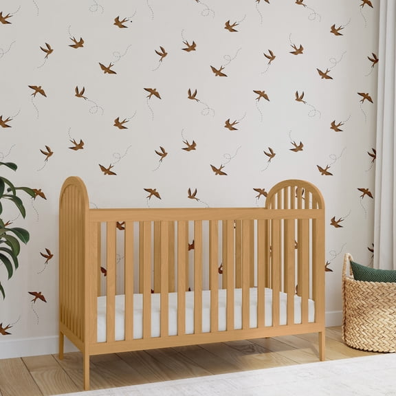 DaVinci Beau 3-in-1 Convertible Crib in Honey