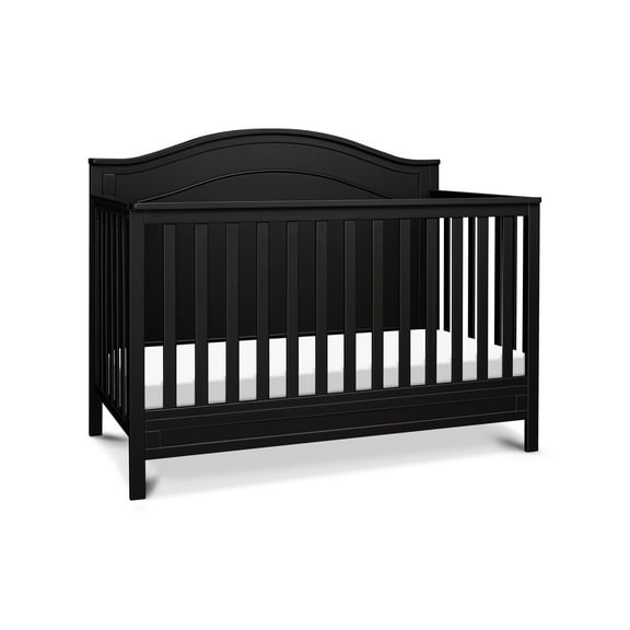 DaVinci Charlie 4-in-1 Convertible Crib, Greenguard Gold Certified, Ebony
