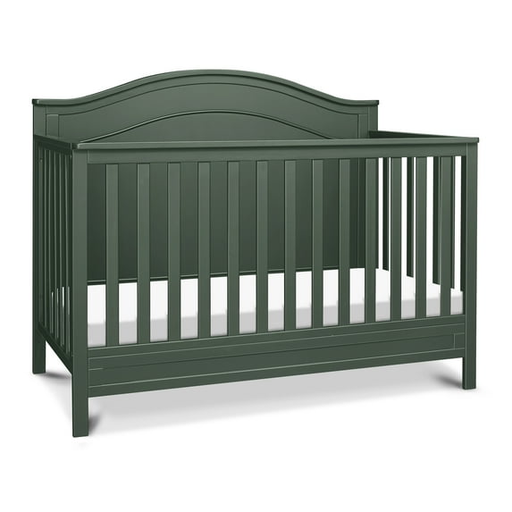 DaVinci Charlie 4-in-1 Convertible Crib, Greenguard Gold Certified, Forest Green