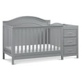 thumbnail image 1 of DaVinci Charlie 4-in-1 Convertible Crib and Changer Combo in Grey, 1 of 16