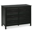 thumbnail image 1 of DaVinci Charlie 6-Drawer Double Dresser in Ebony, 1 of 10