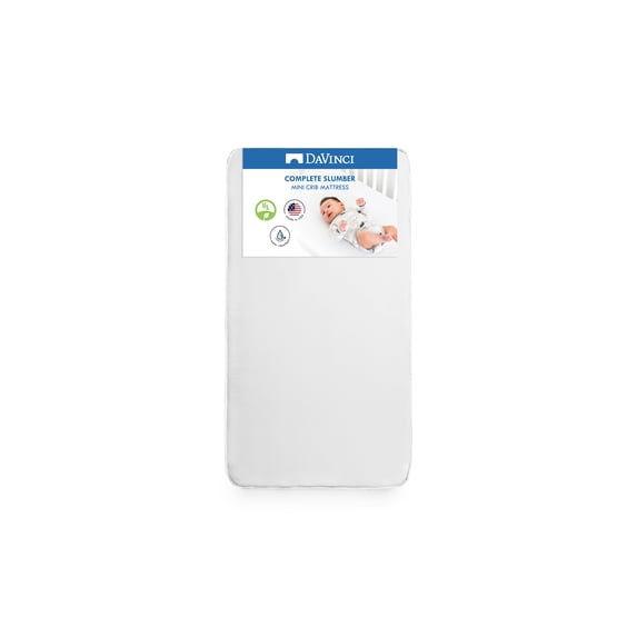 DaVinci Complete Slumber Mini Crib Mattress, Infant and Toddler