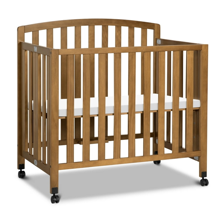 DaVinci Dylan Folding Portable 3-in-1 Mini Crib and Twin Bed