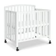 thumbnail image 1 of DaVinci Dylan Folding Portable 3-in-1 Mini Crib and Twin Bed in White, 1 of 11