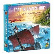 DaVinci Editrice DVG9081 Lost in Adventure the Curse of Jack Parrot Board Game