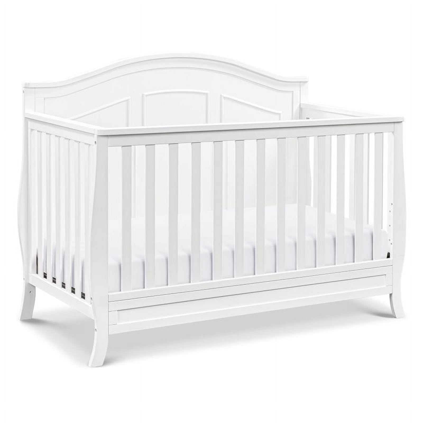 DaVinci Emmett 4in1 Convertible Crib, White, Sustainable New Zealand