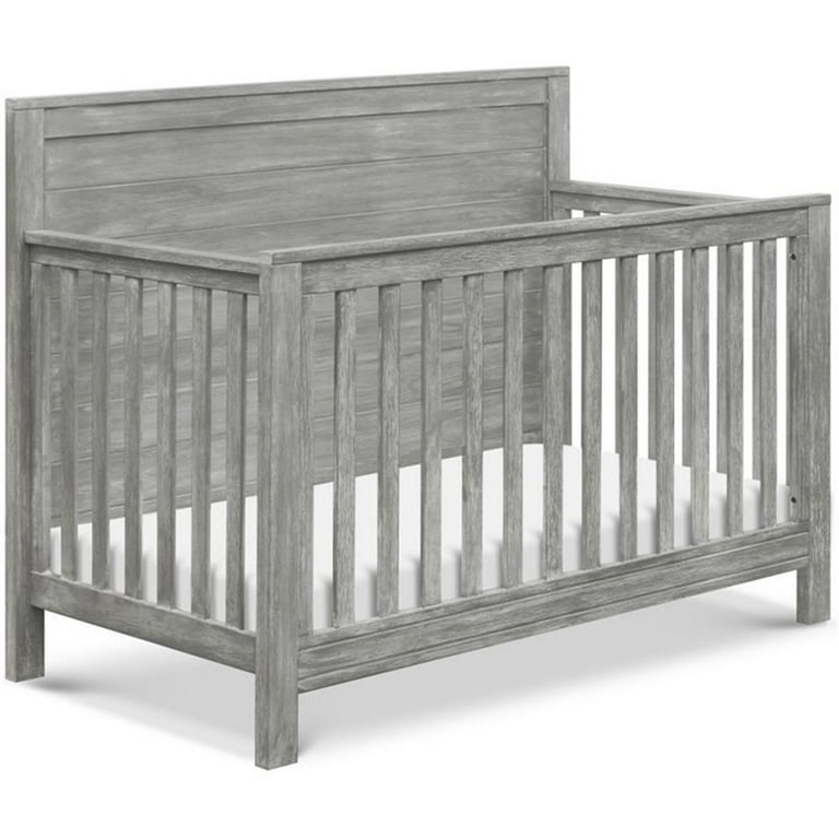 DaVinci Fairway Pine Wood 4 in 1 Convertible Crib in Cottage Gray