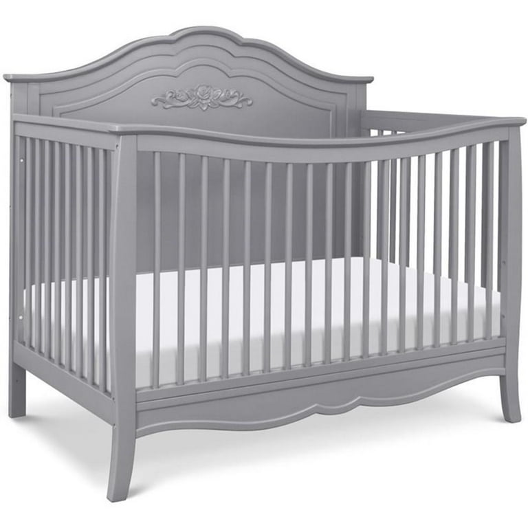 Grey convertible baby cribs hotsell