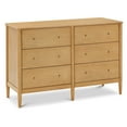 thumbnail image 1 of DaVinci Frem 6-Drawer Dresser in Honey, 1 of 6