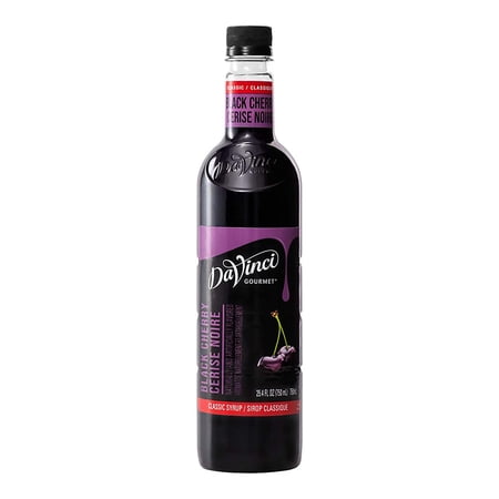 DaVinci Gourmet Black Cherry Syrup, 4 Count