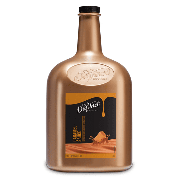 DaVinci Gourmet Caramel Sauce PET Dessert Syrups & Sauces cs 4/1 gal