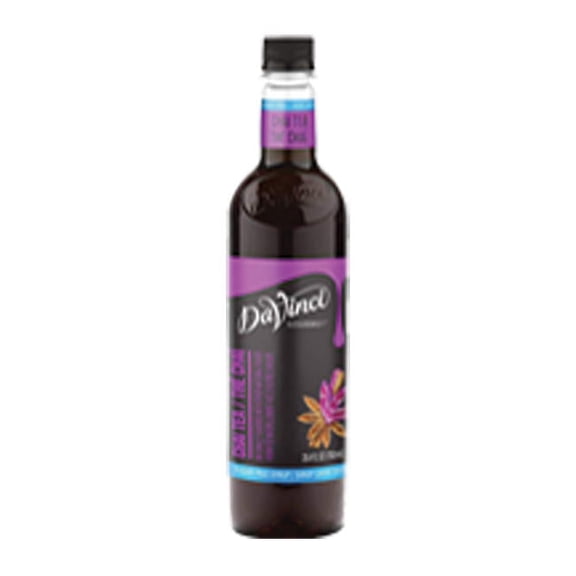 DaVinci Gourmet Chai Tea Concentrate Sugar Free PET cs 4/750 ml