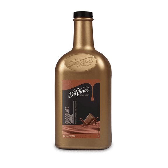 DaVinci Gourmet Chocolate Sauce PET cs 6/0.5 gal