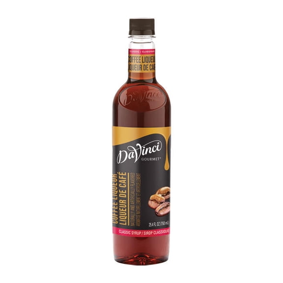 DaVinci Gourmet Classic Coffee Liqueur Syrup PET cs 4/750 ml